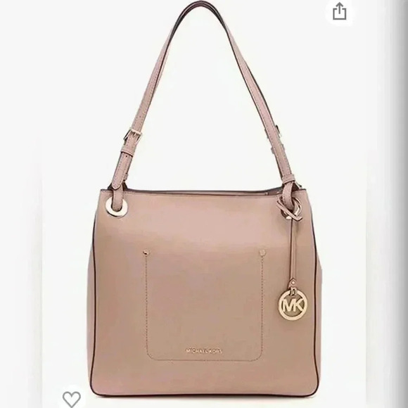 Michael Kors Walsh Medium Tote 30S7GWAE6L-133 Fawn - Picture 8 of 9